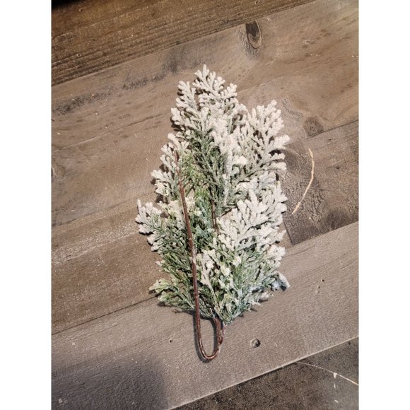 Frosted Glitter snow branch xmas decor - Picture 3 of 3